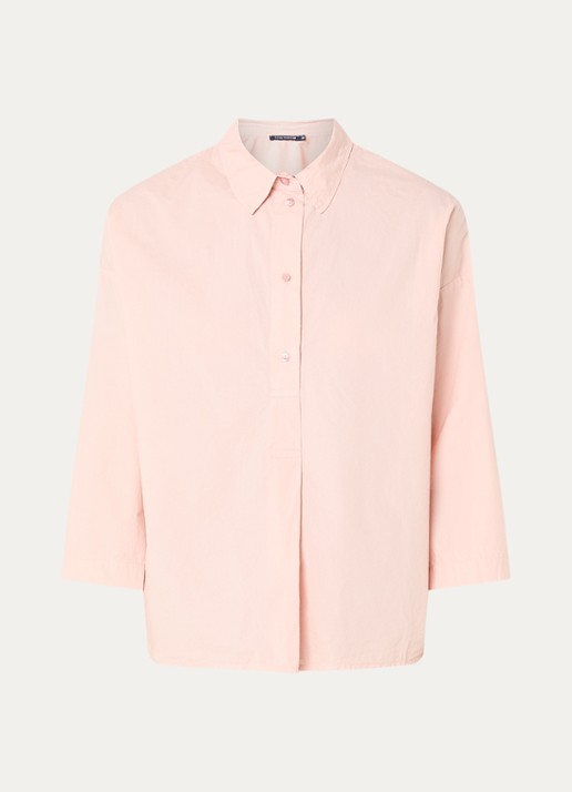 River Woods Tuniek met plooidetail - voorkant roze