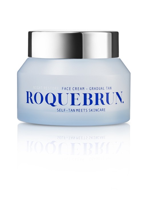 ROQUEBRUN. Night Restore Face Cream Gradual Tan - nachtcrème