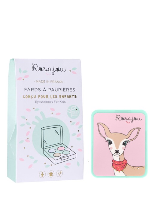 Rosajou Vegan oogschaduw - voorkant multicolor