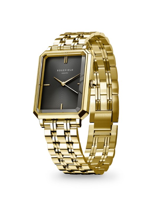 Rosefield Octagon XS horloge OBGSG-O61 - detail 3 goud
