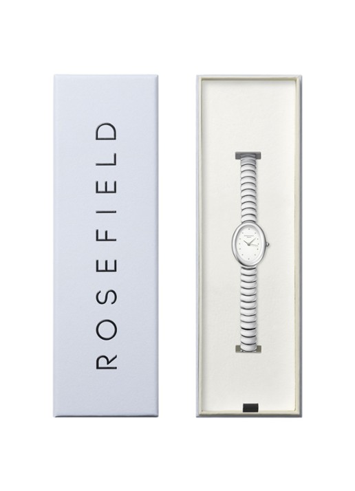 Rosefield Ovale horloge OVWSSS-OV20 - detail 3 zilver