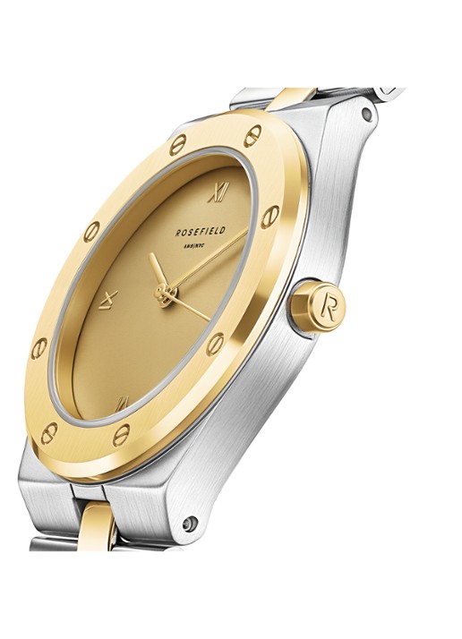 Rosefield Rose horloge SPCDSD-SP05 - detail zilver