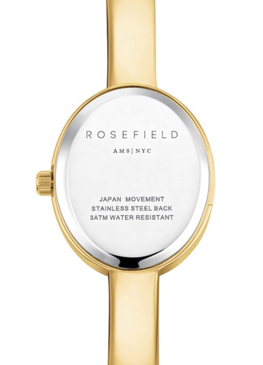 Rosefield Studio Edition Medium 6 horloge STWGSG-ST05 - detail 3 goud