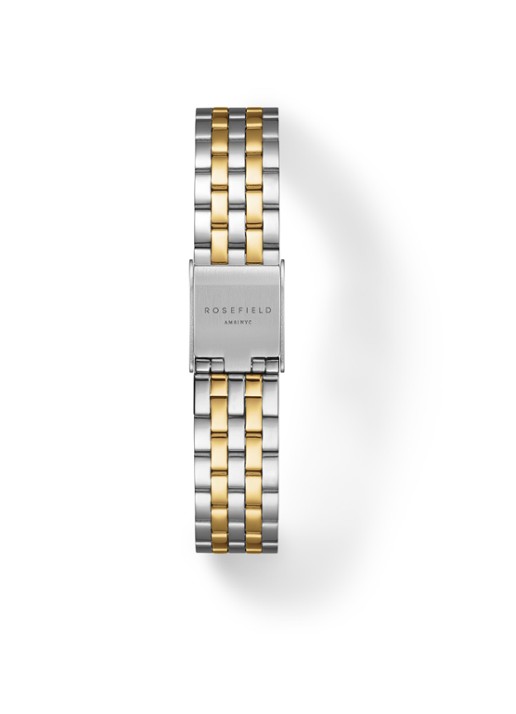 Rosefield The Boxelle Duotone horloge BWDSG-B03 - detail 2 goud