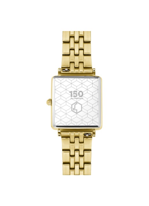Rosefield The Boxy Honey horloge QBWG-Q045 - detail 4 goud
