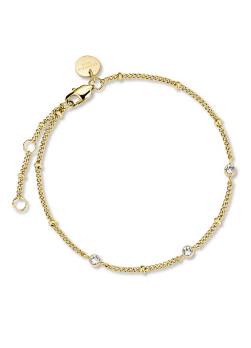 Rosefield The Octagon horloge en armband in giftbox OCCYG-X274 - detail 3 goud