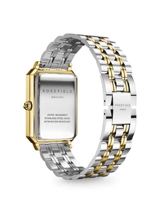 Rosefield The Octagon horloge OWSS OWSSSG-O48 - detail 4 geelgoud