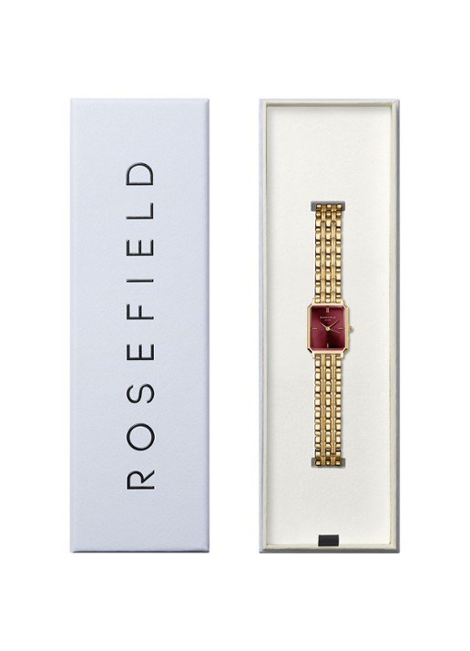 Rosefield The Octagon XS horloge OBGSG-O83 - detail 3 goud