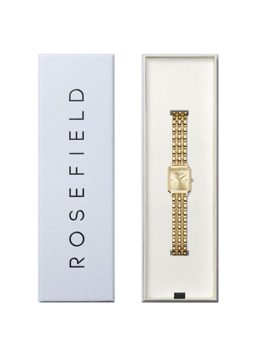 Rosefield The Octagon XS horloge OCGSG-O82 - detail 3 goud