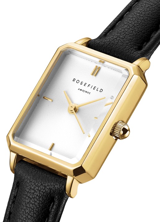 Rosefield The Octagon XS horloge OWBLG-O84 - detail goud