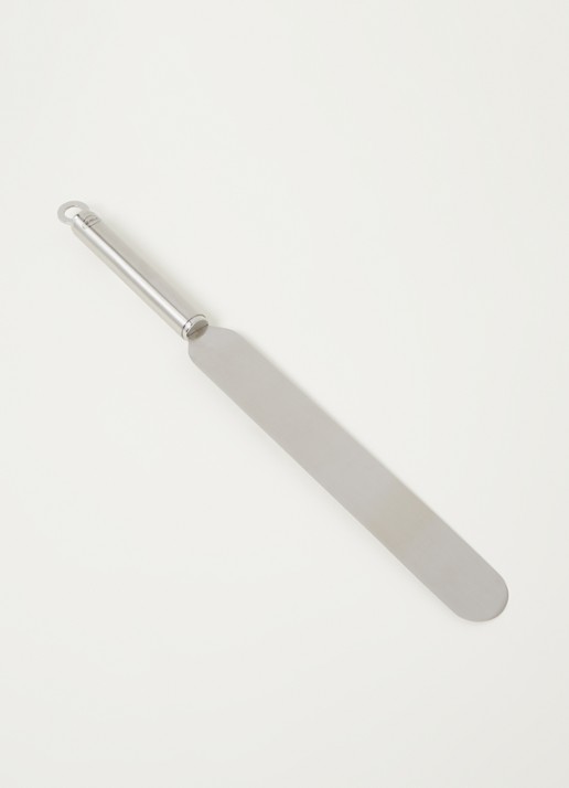 Rösle Paletmes 39 cm - voorkant 2 zilver