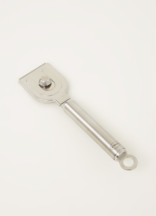 Rösle Schraper voor keramische kookplaat 20 cm  - voorkant 2 zilver