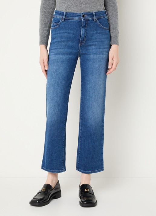 Rosner Studio Aubrey high waist slim fit jeans met steekzakken