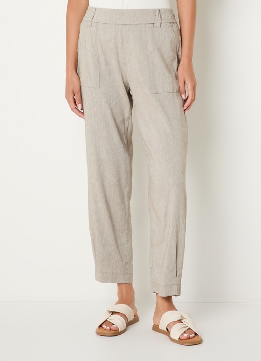 Rosner Studio Rosner high waist straight fit pantalon