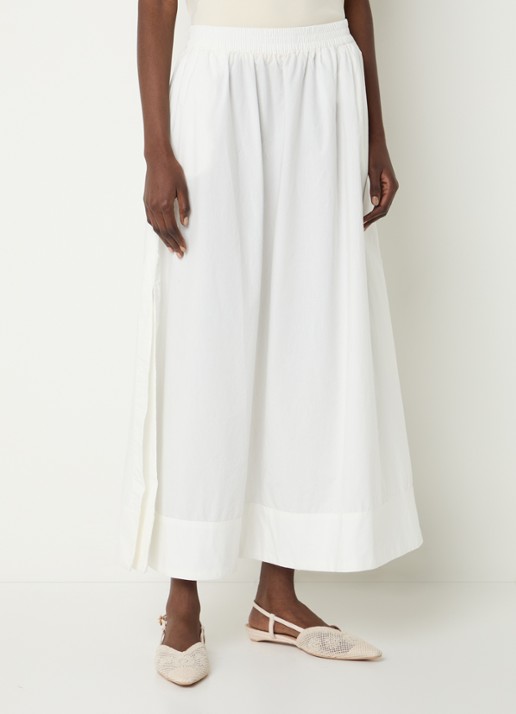 ROUGE EDIT Roulinne high waist maxi rok met steekzakken