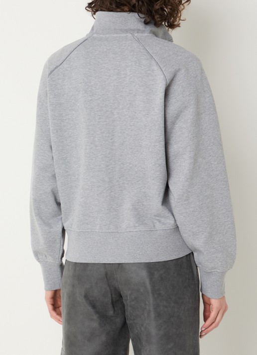 ROUGE EDIT Rouyork vest met logo - achterkant lichtgrijs