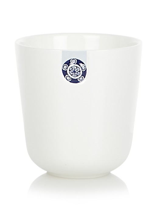 Royal Delft Touch of Blue kopje 15 cl - voorkant gebroken wit