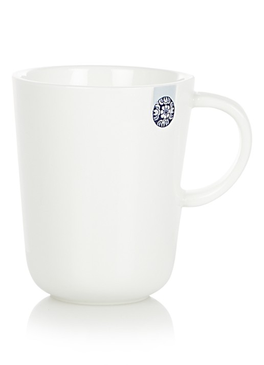 Royal Delft Touch of blue mok 30 cl - voorkant gebroken wit