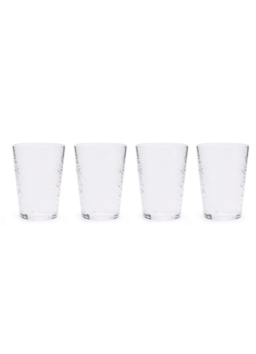 Royal Doulton 1815 Highballs drinkglas 50 cl set van 4 - voorkant transparant