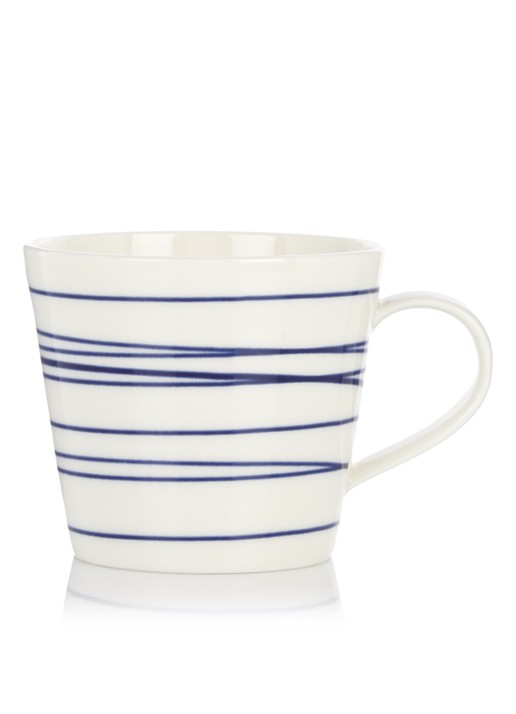 Royal Doulton Pacific mok van porselein 45 cl - voorkant wit