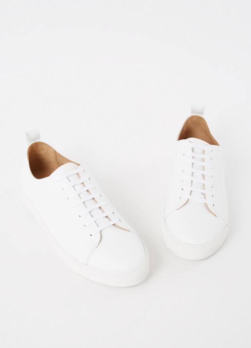 Royal RepubliQ Doric sneaker van leer - detail 2 wit