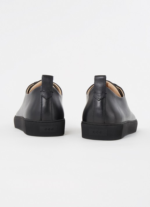 Royal RepubliQ Doric sneaker van leer - detail 3 zwart