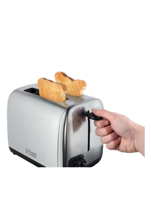 Russell Hobbs Adventure broodrooster 2-slots - detail 3 zilver