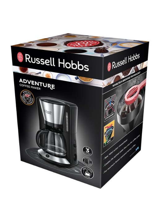 Russell Hobbs Adventure koffiezetapparaat 24010-56 - detail zwart