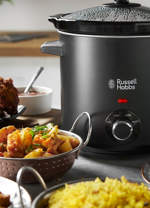 Russell Hobbs Chalkboard slow cooker 3,5 liter 24180-56 - detail 6 zwart
