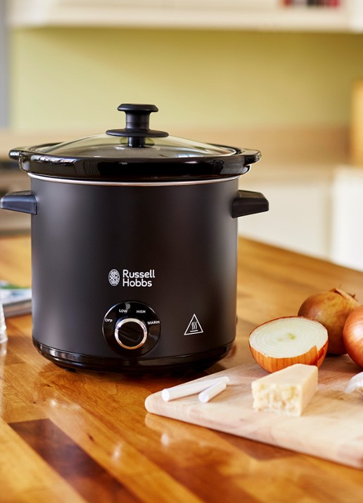 Russell Hobbs Chalkboard slow cooker 3,5 liter 24180-56 - voorkant 2 zwart