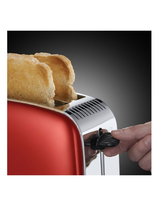 Russell Hobbs Colours Plus broodrooster 2-slots - detail 5 steenrood