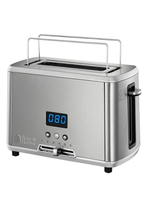 Russell Hobbs Compact Home broodrooster 1-slot 24200-56  - voorkant 3 zilver