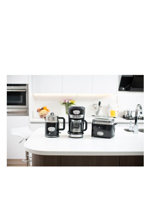 Russell Hobbs Retro Classis koffiezetapparaat 21701-56 - voorkant 7 zwart