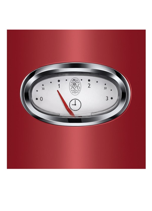 Russell Hobbs Retro Ribbon broodrooster 2-slots - detail steenrood