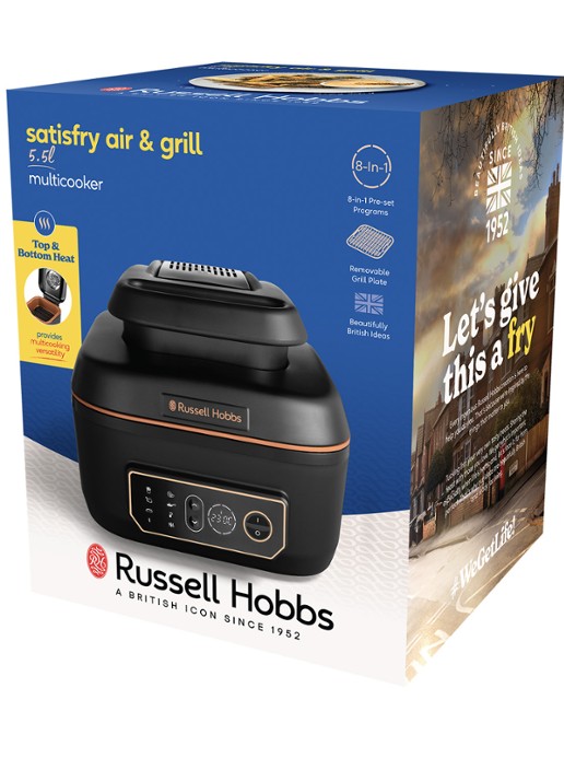 Russell Hobbs Satisfry Air & Grill multicooker 5,5 liter 26520-56 - achterkant undefined