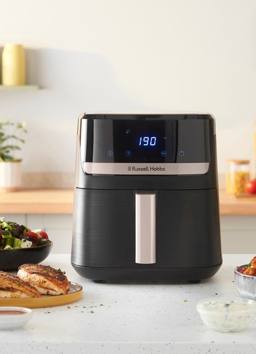 Russell Hobbs Satisfry airfryer 5,5 liter 27620-56 - detail 2 zwart