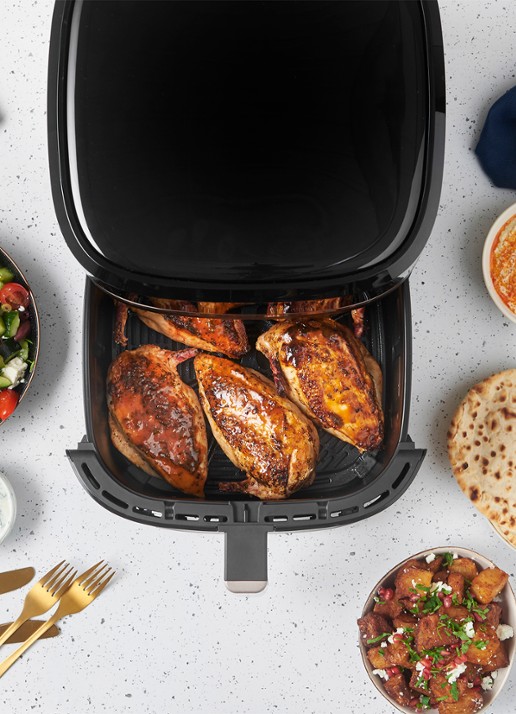 Russell Hobbs Satisfry airfryer 5,5 liter 27620-56 - detail 3 zwart