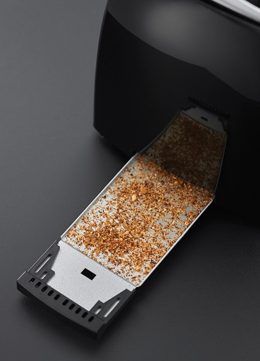 Russell Hobbs Textures Plus+ broodrooster 2-slots - detail 5 zwart