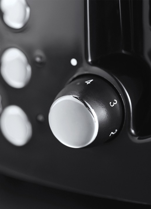 Russell Hobbs Textures Plus+ broodrooster 2-slots - detail 7 zwart