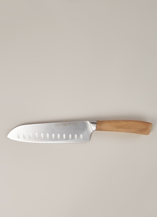 Sabatier Santokumes 17 cm - voorkant 2 bruin