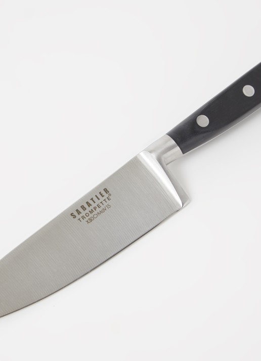 Sabatier Trompette Koksmes 27 cm - voorkant 2 zilver