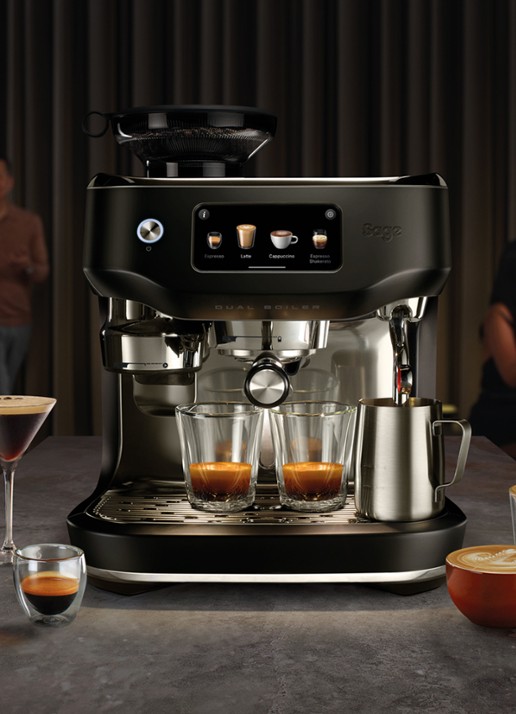 Sage Oracle Dual Boiler espressomachine SES995BTR4EEU1 - detail 4 zwart