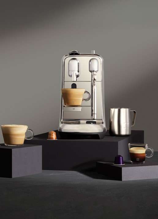 Sage Sage Creatista Plus Nespresso machine SNE800BSS4ENL1 - detail 4 roestvrijstaal