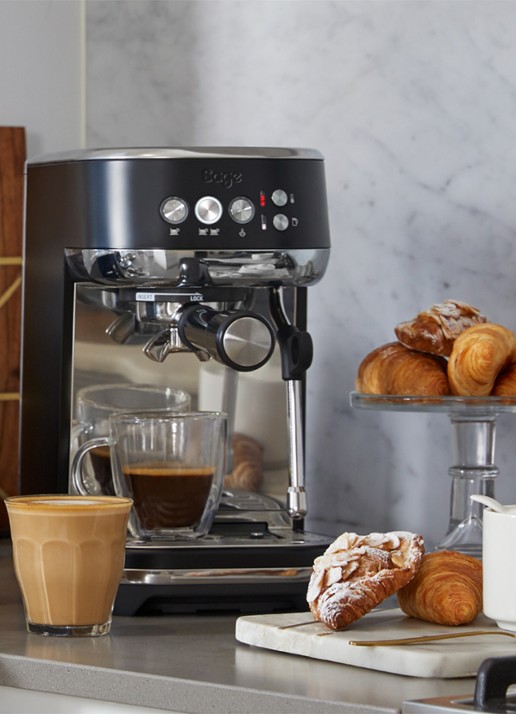 Sage The Bambino Plus espressomachine SES500BTR4 - voorkant 2 zwart