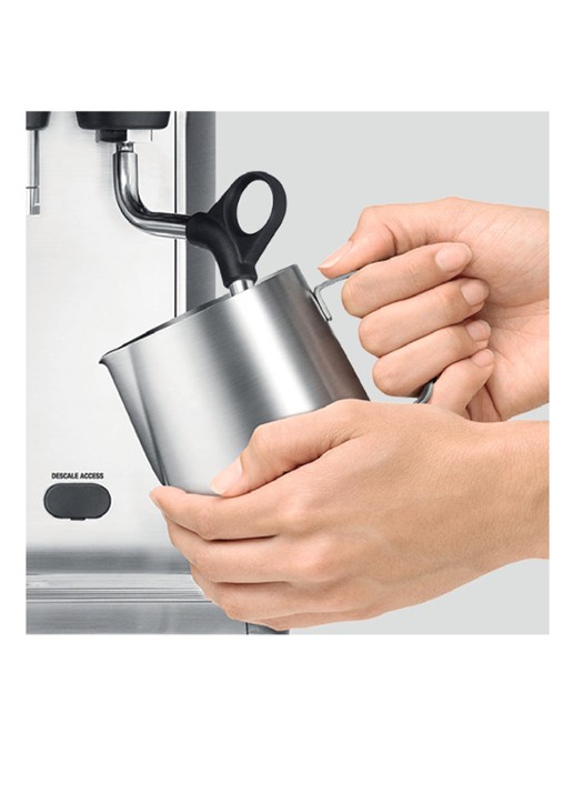 Sage The Barista Pro espressomachine SES878BSS - detail 6 zilver