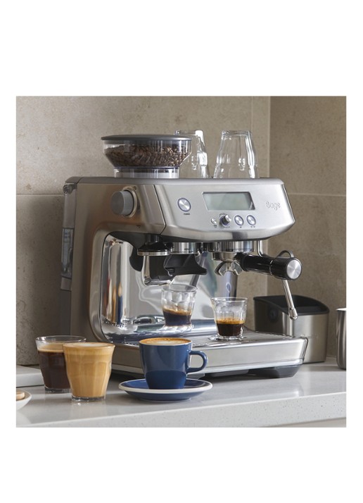 Sage The Barista Pro espressomachine SES878BSS - voorkant 2 zilver