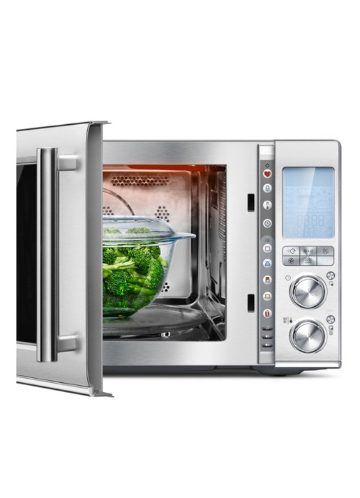 Sage The Combi Wave 3-in-1 combi-magnetron - detail 4 zilver