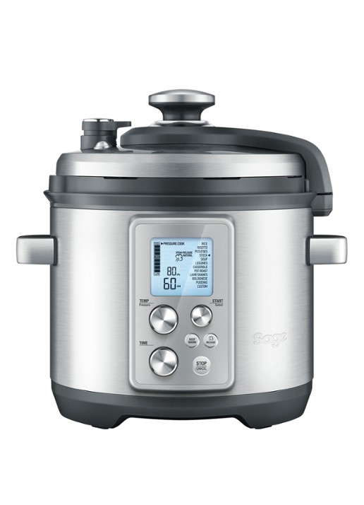 Sage The Fast Slow Pro slowcooker 6 liter SPR700BSS4EEU1 - voorkant 7 zilver