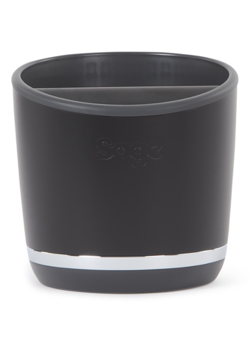 Sage The knock Box 20 koffie uitklopbak 16,5 cm - voorkant zwart