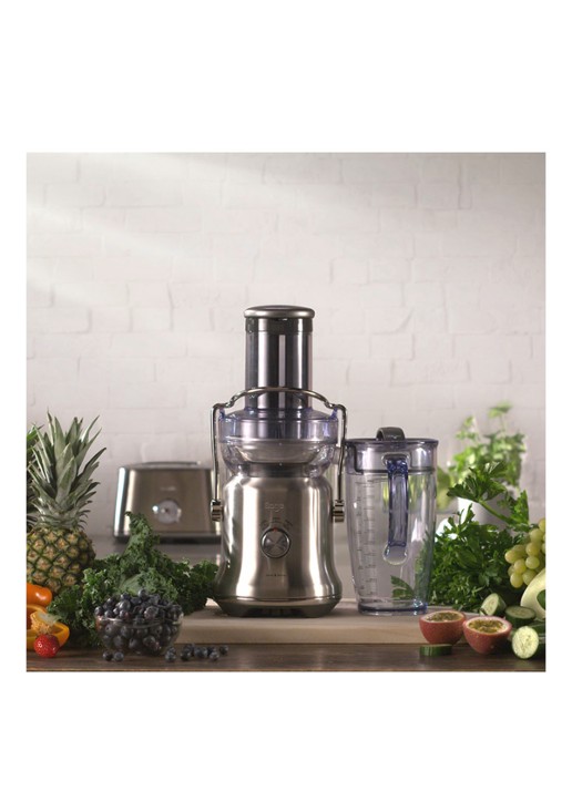 Sage The Nutri Juicer Cold Plus sapcentrifuge SJE530BSS4EEU1 - voorkant 7 zilver
